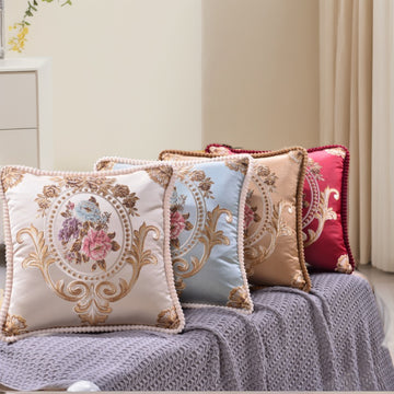 European Jacquard Classical Sofa Pillow Cases Home Office