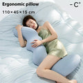 Bed Long Sleeping Pregnant Women Leg-supporting Ergonomic Big Pillow DazzleTrove
