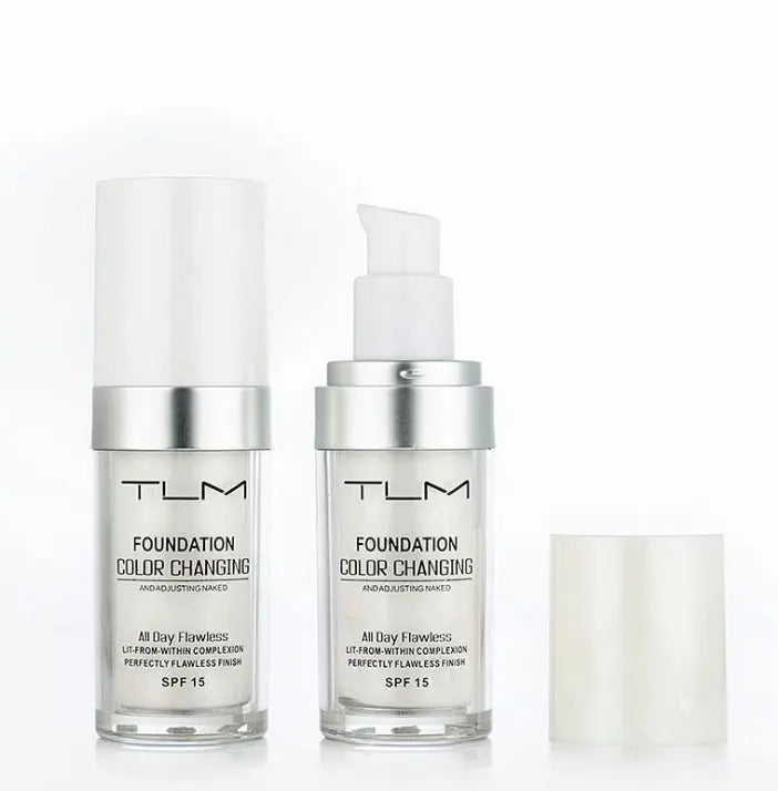 Temperature Liquid Foundation Concealer Portable Natural Color  Makeup Foundation BB Concealer DazzleTrove