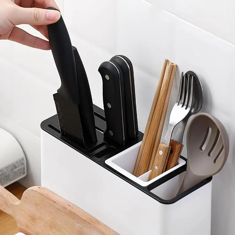 Tableware Storage Holders Kitchen Knife Plastic Storages Racks for Kitchen  Convenience Cabinet DazzleTrove