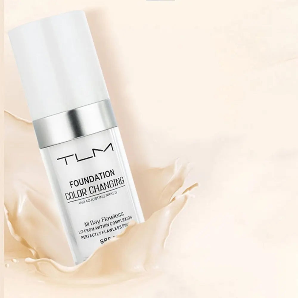 Temperature Liquid Foundation Concealer Portable Natural Color  Makeup Foundation BB Concealer DazzleTrove