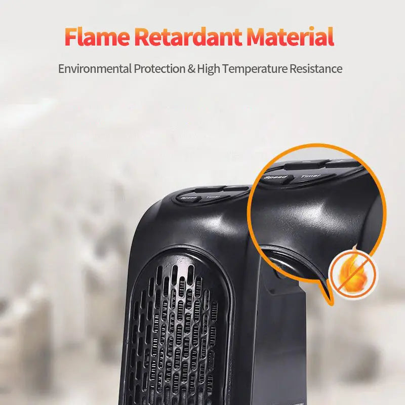 Winter Air Heater Fan Heater Electric Home Heaters Mini Room Air Wall Heater Ceramic Heating Warmer Fan For Home Office Camping DazzleTrove