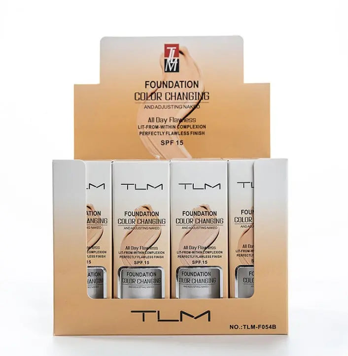 Temperature Liquid Foundation Concealer Portable Natural Color  Makeup Foundation BB Concealer DazzleTrove