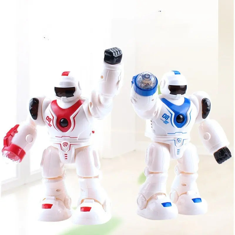 Flash Music Walking Dancing Spaceman Robot Toy Creative Gift DazzleTrove