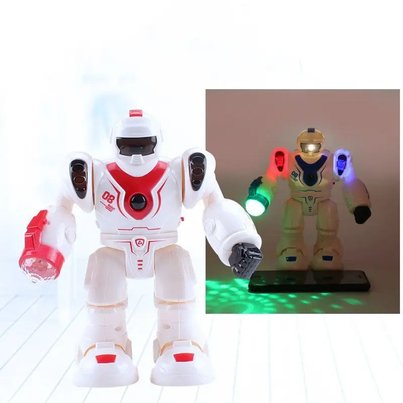 Flash Music Walking Dancing Spaceman Robot Toy Creative Gift DazzleTrove