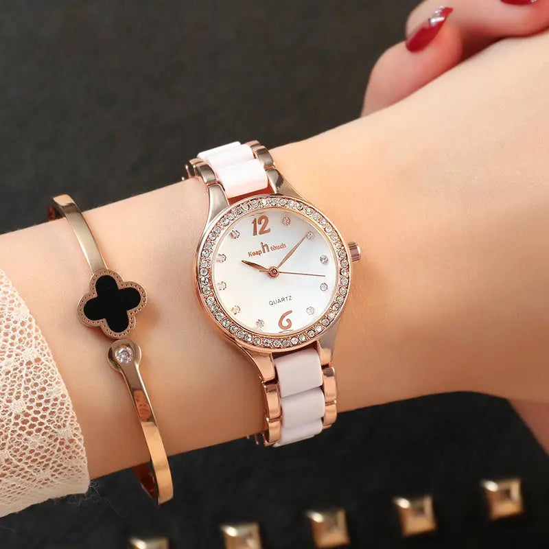 Women Watches Luxury Quartz Female Wrist Watches DazzleTrove