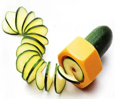 Kitchen Gadgets Spiral Knife Vegetable Cutter Kitchen Fixture Cucumber Slicer DazzleTrove