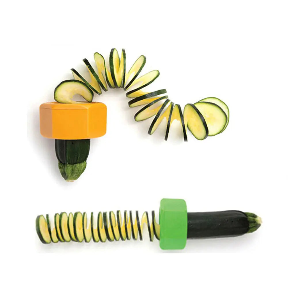 Kitchen Gadgets Spiral Knife Vegetable Cutter Kitchen Fixture Cucumber Slicer DazzleTrove