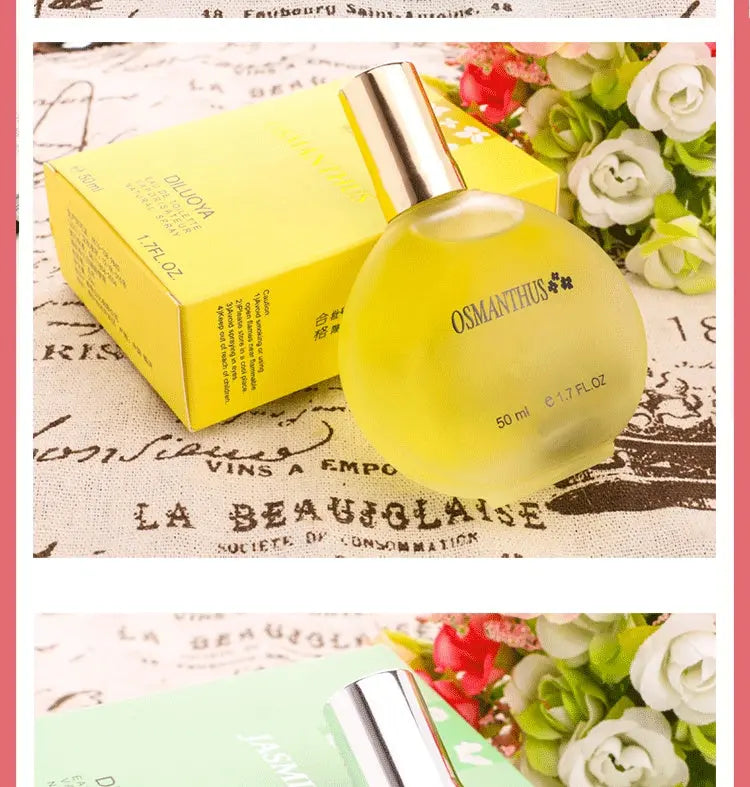 Women's Perfume Floral  Light Fragrance Fragrance Student Jasmine Rose Osmanthus Perfume DazzleTrove