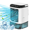 New Style Air Cooler Desktop Air Conditioner Fan Dual Spray Cooling Electric Fan Air Cooler USB Portable Refrigeration DazzleTrove