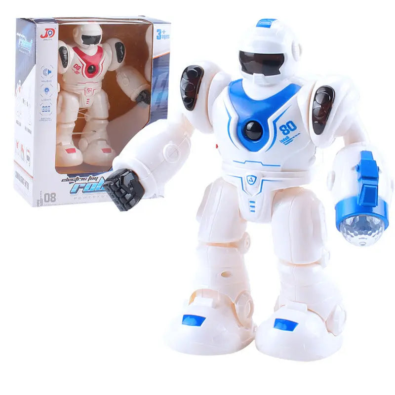 Flash Music Walking Dancing Spaceman Robot Toy Creative Gift DazzleTrove