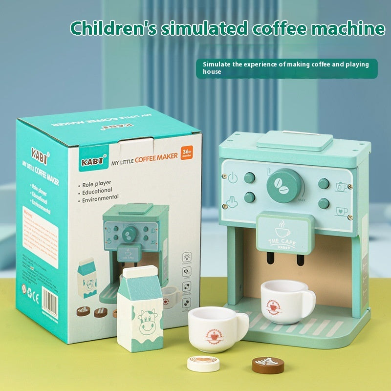 Wooden Children's House Simulation Kitchen Toy Set DazzleTrove