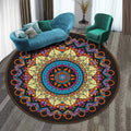 Mandala ethnic carpet DazzleTrove