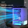 New Style Air Cooler Desktop Air Conditioner Fan Dual Spray Cooling Electric Fan Air Cooler USB Portable Refrigeration DazzleTrove