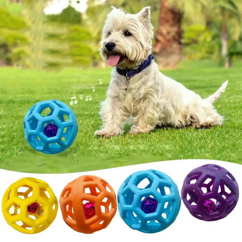 Dog Chew Ball Toy TPR Pets Interactive Training Toys For Small Large Dog Teeth Cleaning Molar Supplies Outdoor Pets Ball Toy DazzleTrove