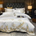 Ice Silk Quilt Sets Bed Sheets Bedding Four-piece Set DazzleTrove