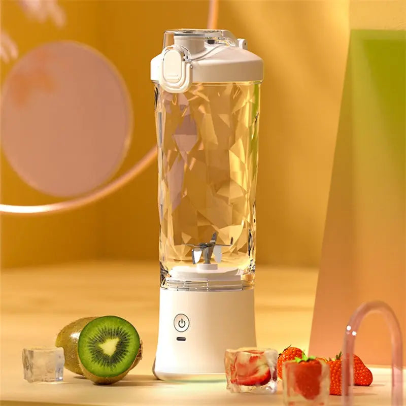 Portable Blender Juicer Personal Size Blender For Shakes And Smoothies With 6 Blade Mini Blender Kitchen Gadgets DazzleTrove