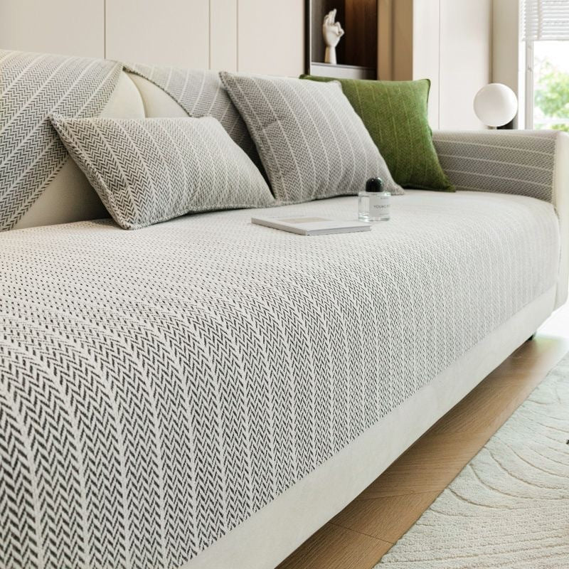 Sofa Cushion Chenille Non-slip High-grade Cover Towel