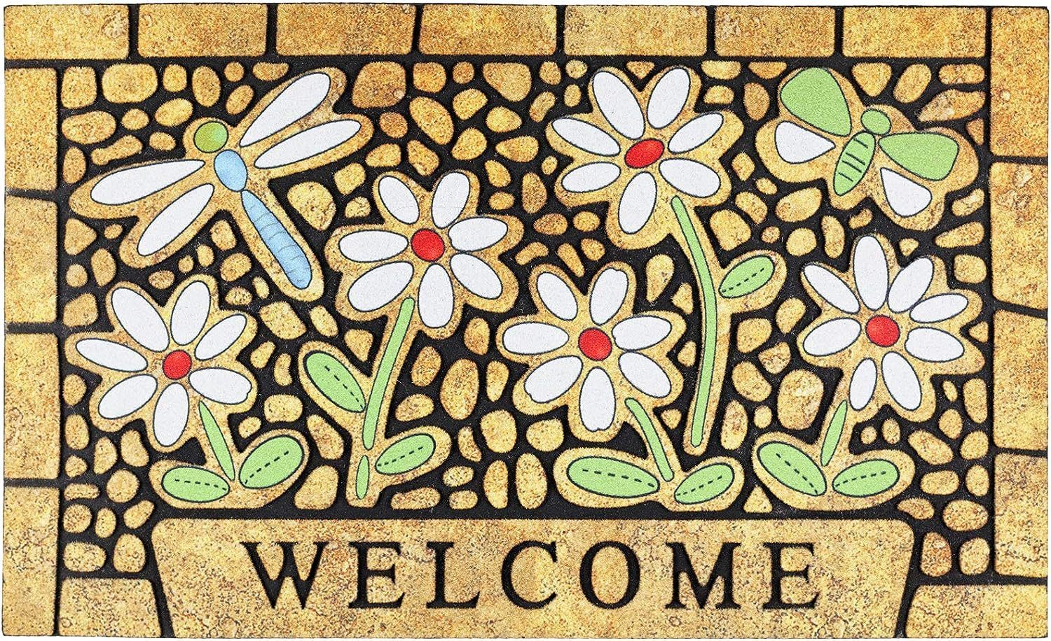 Washable Letter Bathroom Absorbent Floor Mat DazzleTrove