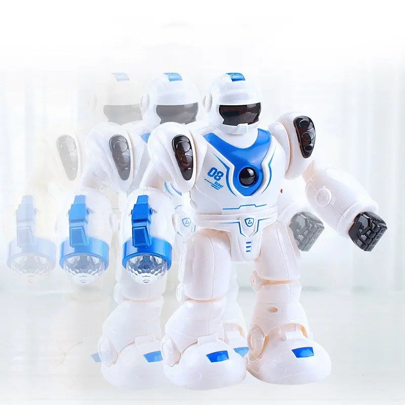 Flash Music Walking Dancing Spaceman Robot Toy Creative Gift DazzleTrove