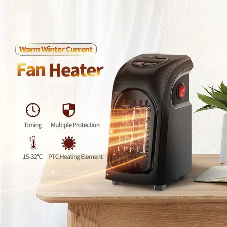 Winter Air Heater Fan Heater Electric Home Heaters Mini Room Air Wall Heater Ceramic Heating Warmer Fan For Home Office Camping DazzleTrove