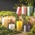 Cylindrical Color Aromatherapy Candle Brilliant Fragrance Candle Smokeless Candles DazzleTrove