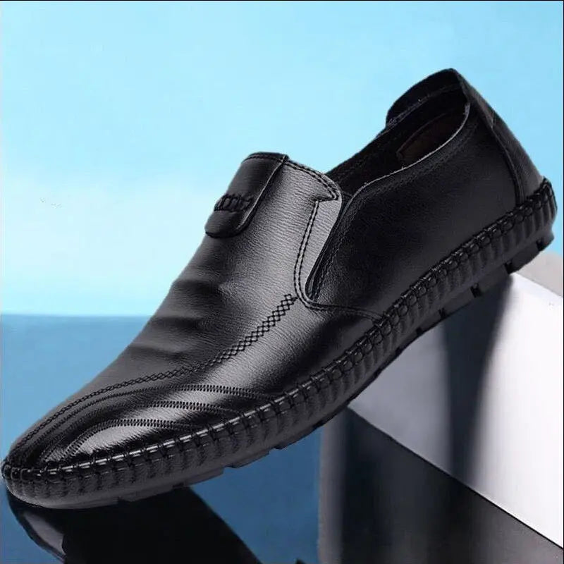 Leather Shoes Mens Leather Spring New Mens Business DazzleTrove