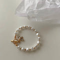 Classic Fashion Natural Stone Pearl Pendant Bracelet For Woman Exquisite New Lucky Cuff Bracelet Anniversary Gift Luxury Jewelry DazzleTrove