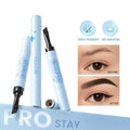 2 In 1 3D Eyebrow Gel Cream Eyeliner Pencil 3 Colors Waterproof Long-lasting Eyebrow Pomade Enhancers Makeup Cosmetics DazzleTrove