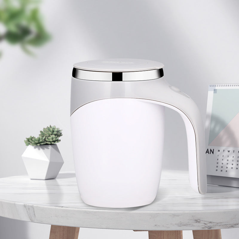 Rechargeable Model Automatic Stirring Cup Coffee Cup High Value Electric Stirring Cup Lazy Milkshake Rotating Magnetic Water Cup DazzleTrove