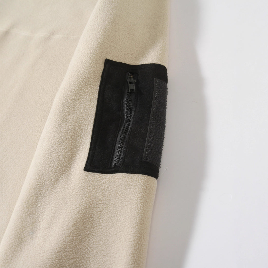 Stand Collar Long Sleeve Pullover Leisure Coral Fleece Coat Men