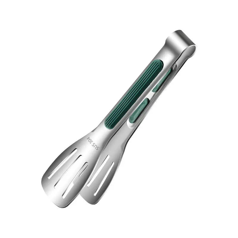 7 9 12inch Kitchen Tongs 304 Stainless Steel Grill Tongs For Cooking BBQ Non-Slip Salad Tongs Clips Tong Kitchen Accessories DazzleTrove