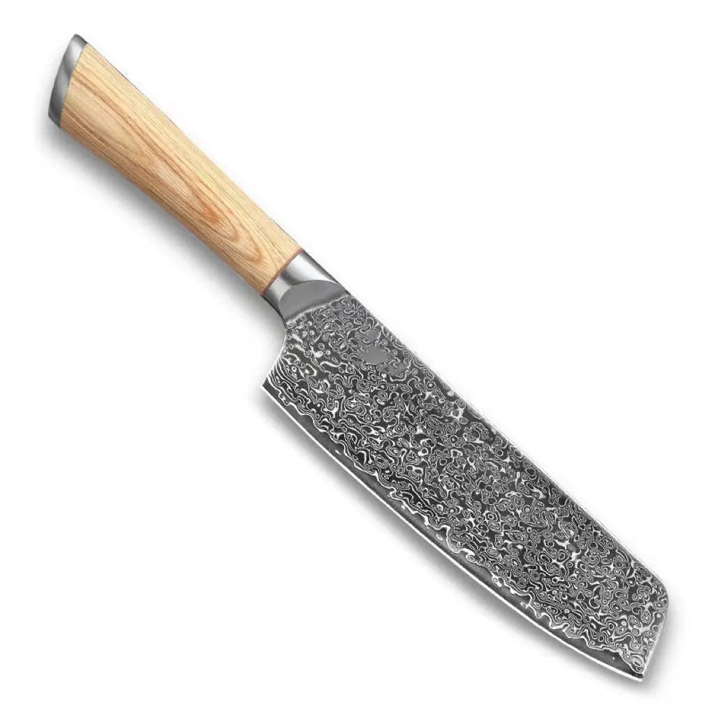 Damascus Kitchen Knife DazzleTrove