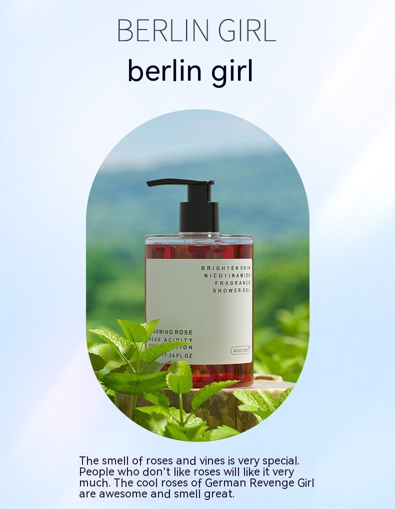 Nicotinamide Fragrance Shower Gel Perfume Gentle And Clean Lasting Fragrance Bath Lotion DazzleTrove