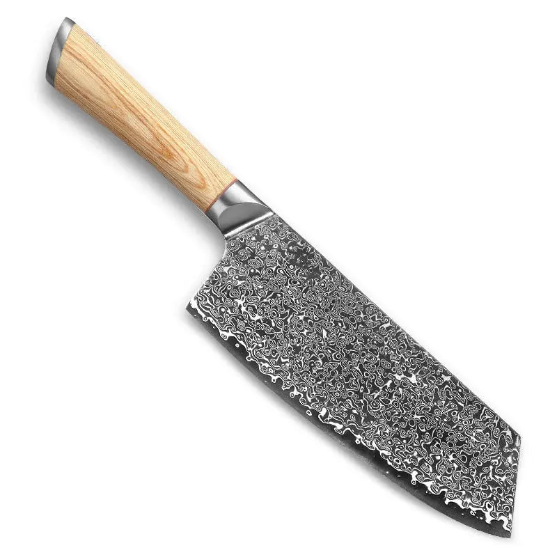 Damascus Kitchen Knife DazzleTrove