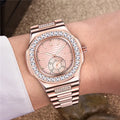 Mens Fashion Alloy Band Diamond Gifts Watches DazzleTrove