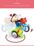 Boys And Girls Electric Dancing Stunt Tricycle Toy DazzleTrove