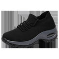 Sports shoes women flying knit socks shoes shaking shoes DazzleTrove