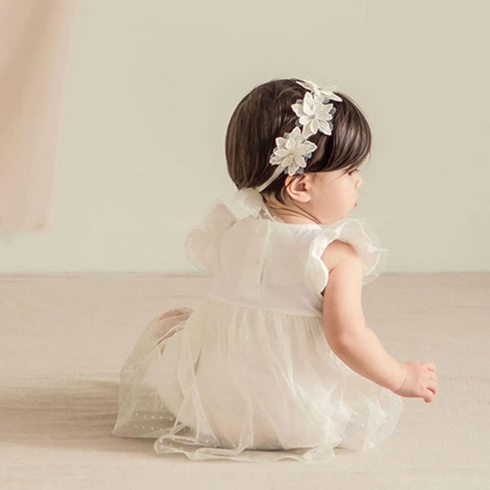 Baby Girls Cute Bow-knot Headband Soft Lace Floral Hairbands Newborn Infant Toddlers Kids Hair Accessories