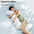 Bed Long Sleeping Pregnant Women Leg-supporting Ergonomic Big Pillow DazzleTrove