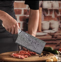 Damascus Kitchen Knife DazzleTrove
