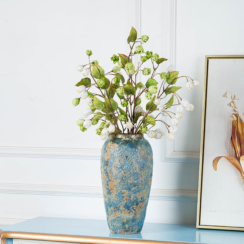 Coarse Pottery Jar Retro And Nostalgic Ceramic Vase