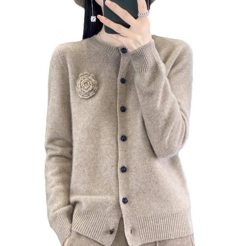 Spring And Autumn New Wool Knitted Sweater Warm