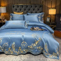 Ice Silk Quilt Sets Bed Sheets Bedding Four-piece Set DazzleTrove