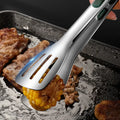 7 9 12inch Kitchen Tongs 304 Stainless Steel Grill Tongs For Cooking BBQ Non-Slip Salad Tongs Clips Tong Kitchen Accessories DazzleTrove