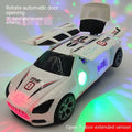 Dancing Deformation Rotating Police Car Electric Toy DazzleTrove