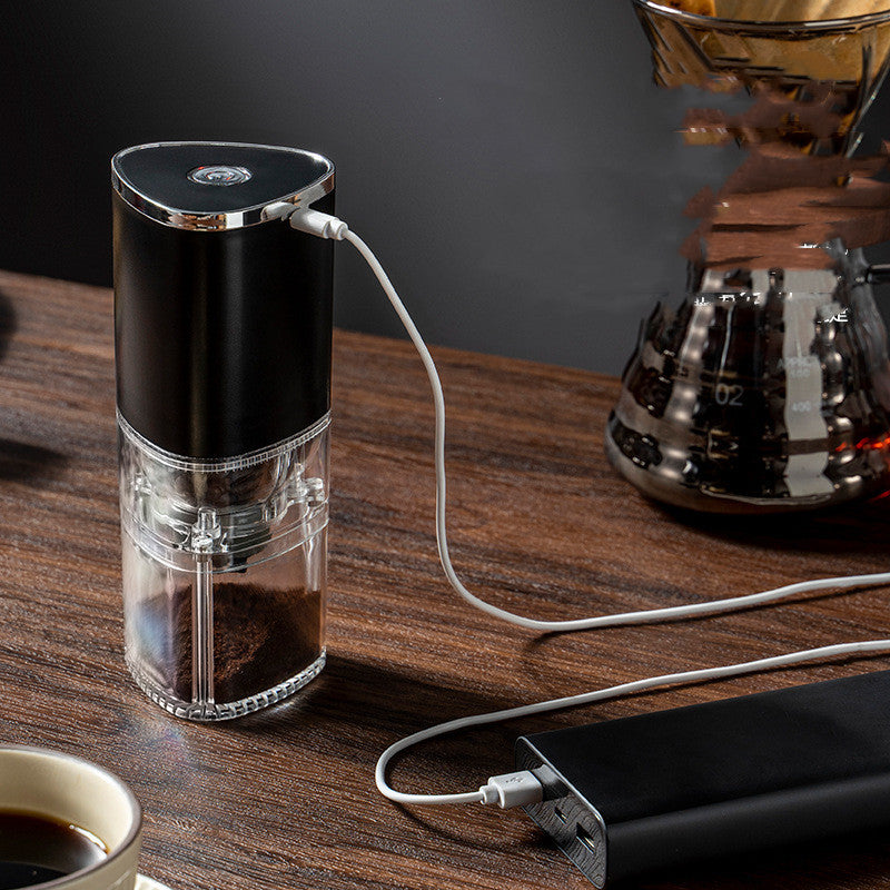 Electric Coffee Grinder Coffee Bean Grinder Cafe Automatic Portable USB Rechargeable Food Crusher For Drip Coffee Kitchen Gadgets DazzleTrove