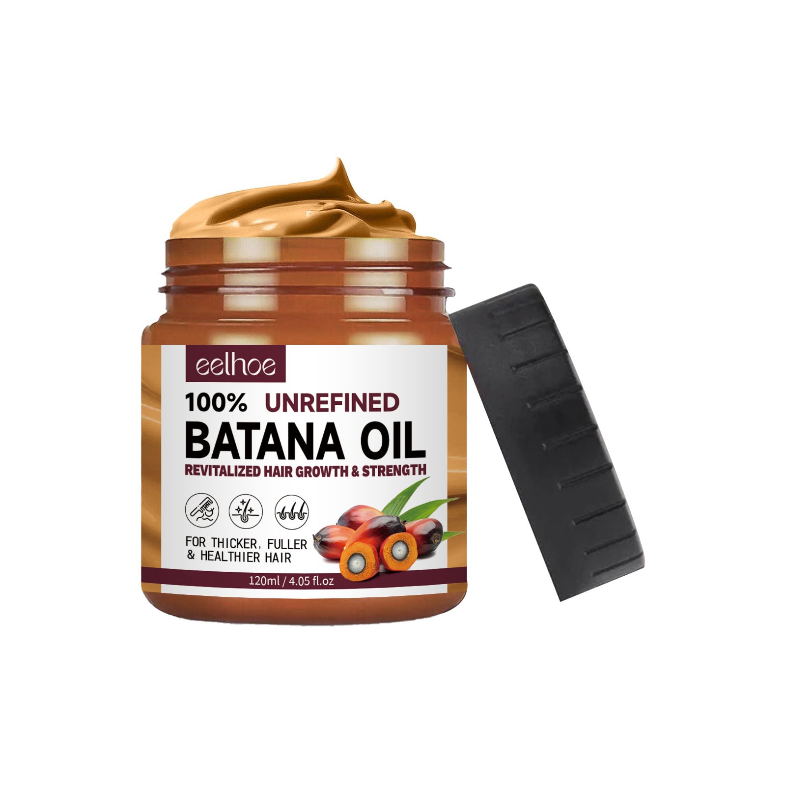 Hair Conditioner Pure Batana Oil Straightening Smoothing Hair Mask Anti Hair Loss Treatments Split Ends Damaged Fluffy Hair DazzleTrove