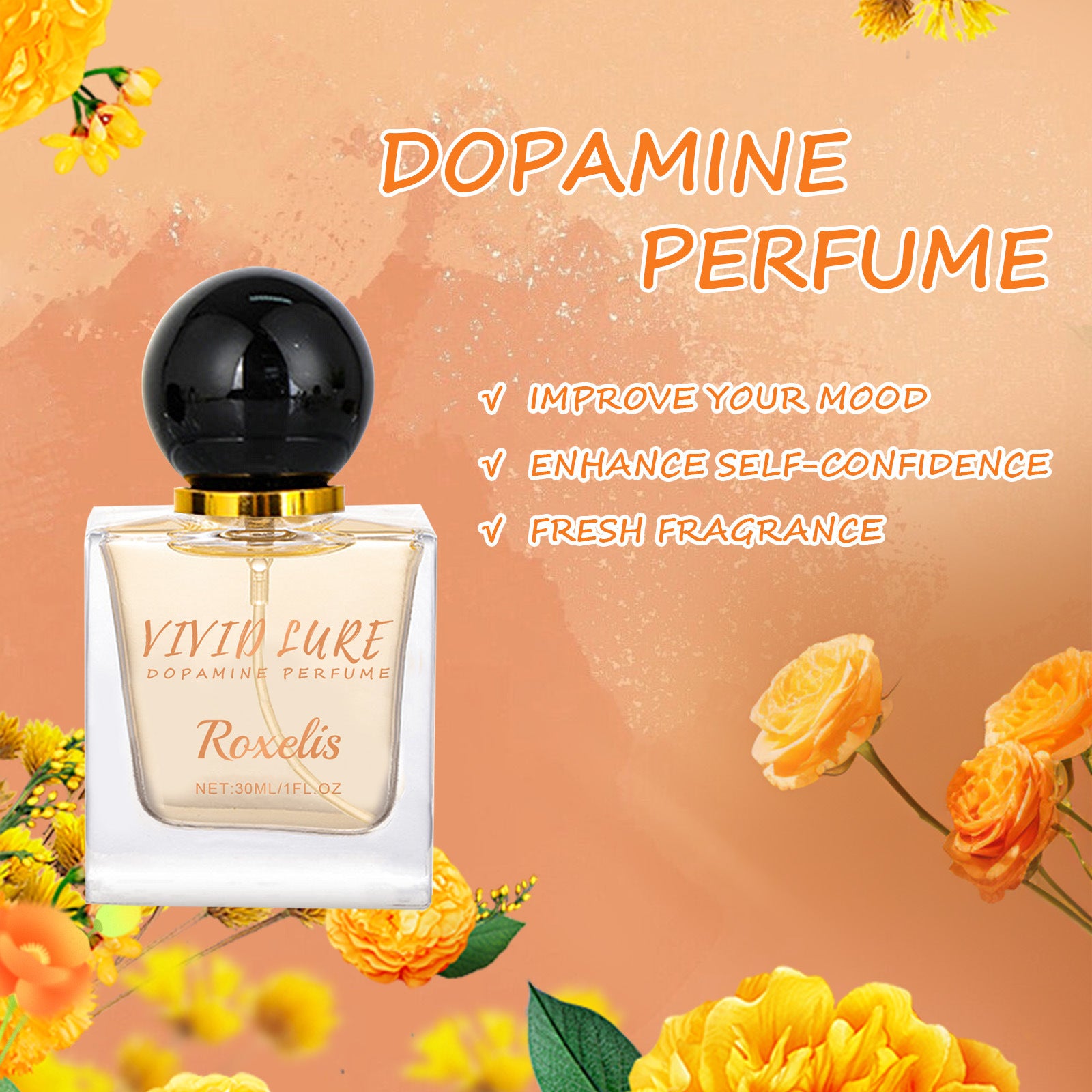 Natural Fragrance Lasting Dopamine Perfume DazzleTrove
