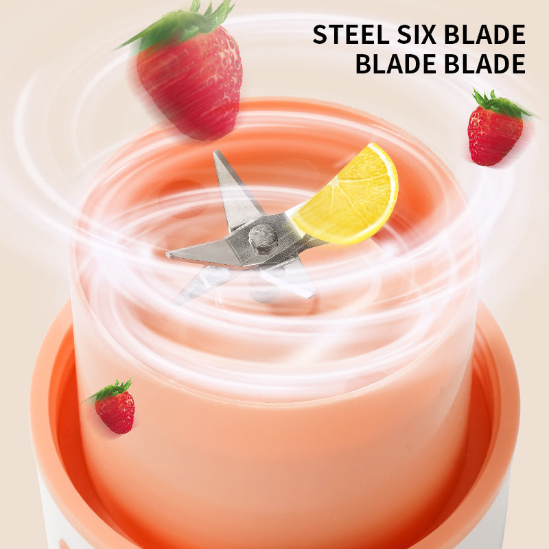 Kitchen Electric Juicer USB Charging Wireless Juices Blender Fruit Orange Mixer Squeezer Machine Ice Crush Cup Food Processor 2 Sold DazzleTrove